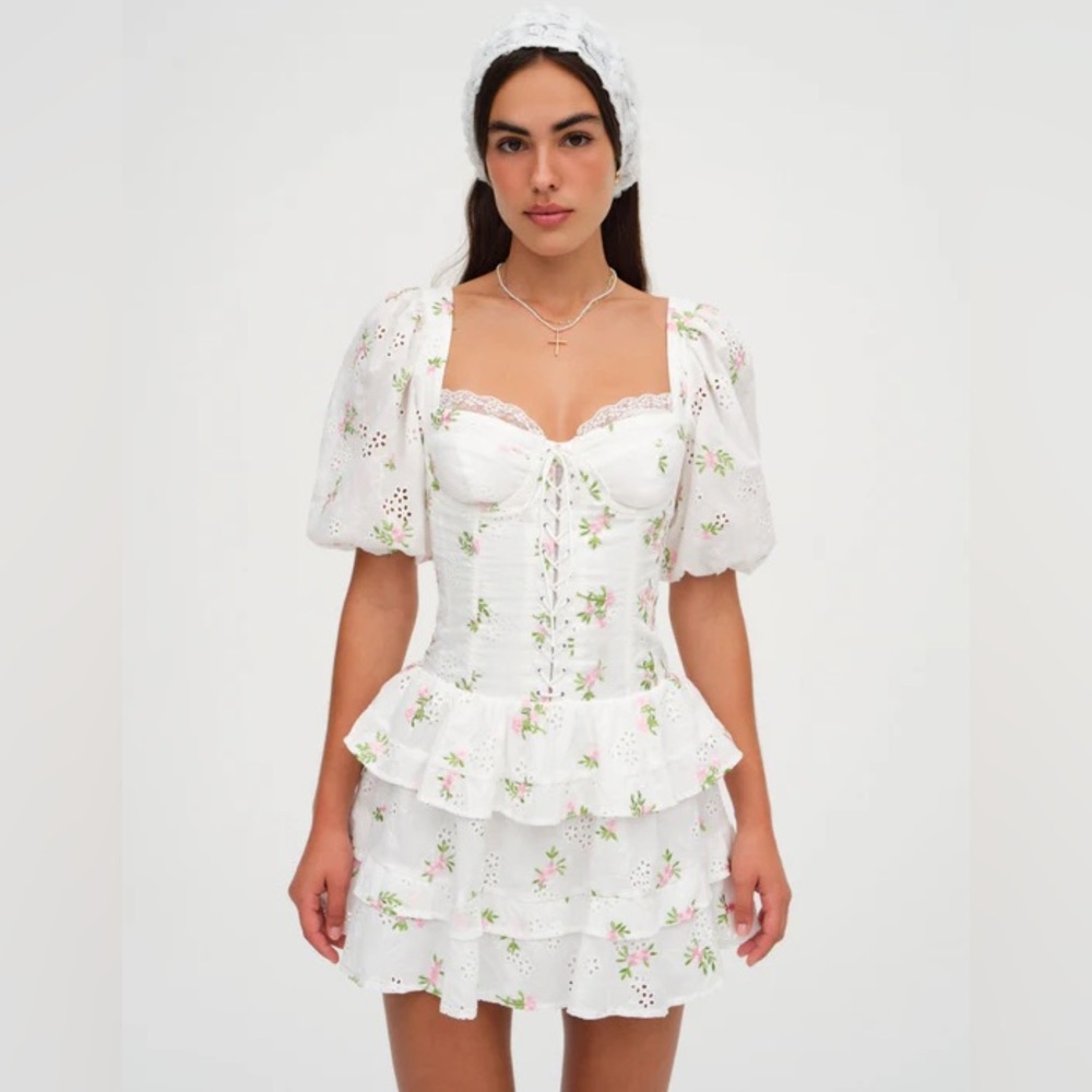For Love and Lemons Kinsley Mini Dress